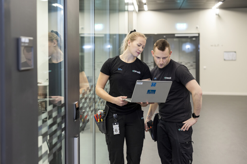 Teknikere over hele landet 