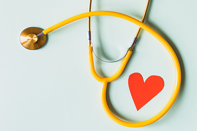 Bild på ett stetoskop