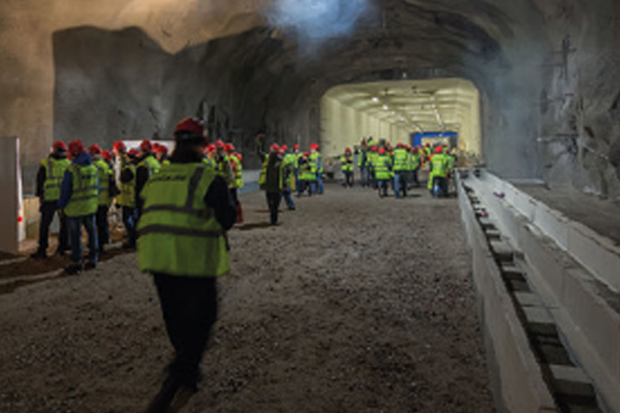 Tunnelbygge Citybanan