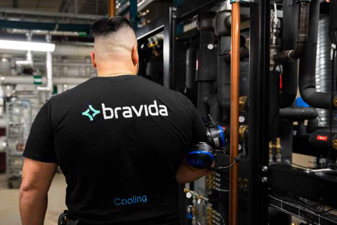 Bravidas kyltekniker installerar energieffektiva kylanläggningar