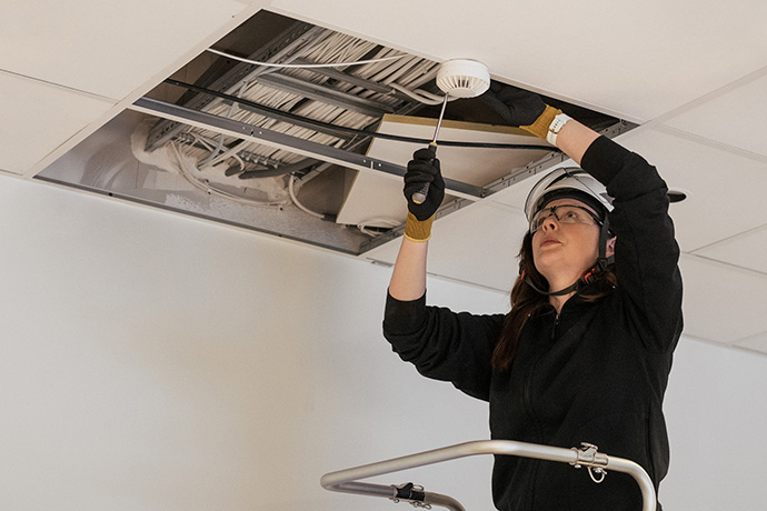 Installation av brandvarnare