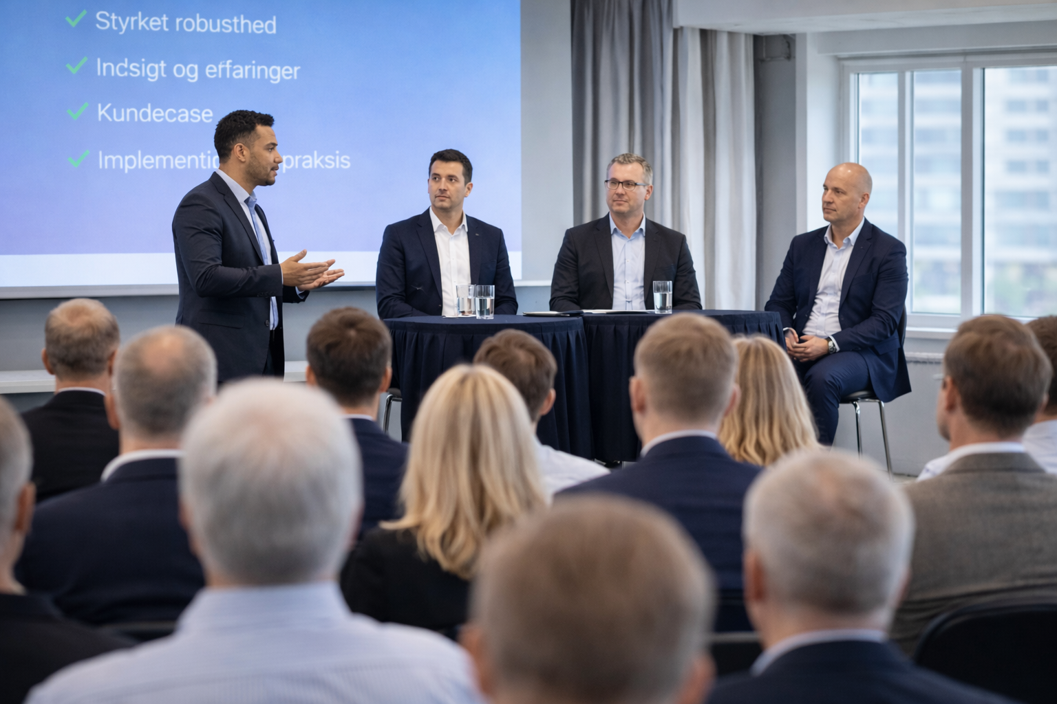 Fagligt opl&aelig;g og paneldebat ved Bravida kundeevent